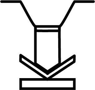 press_brake_icon Bukkemaskine logo